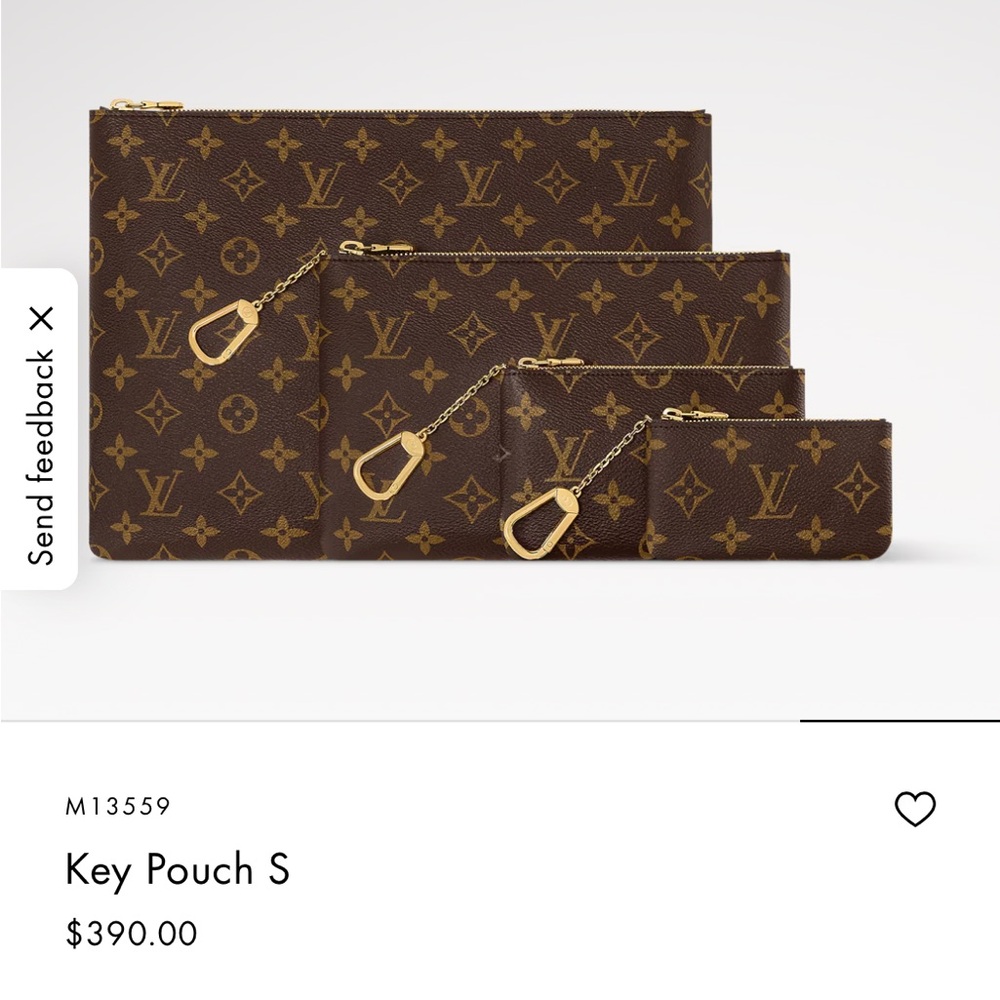 Louis Vuitton Monogram Key Holder - Brown and Gold - Picture 10 of 10